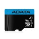 Карта памяти MICRO SDXC 128GB W/AD. AUSDX128GUICL10A1-RA1 ADATA