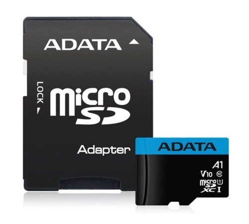 Карта памяти MICRO SDXC 128GB W/AD. AUSDX128GUICL10A1-RA1 ADATA Карта памяти MICRO SDXC 128GB W/AD. AUSDX128GUICL10A1-RA1 ADATA