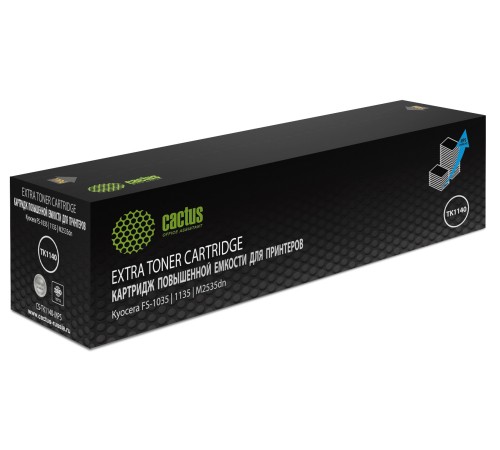 Картридж лазерный Cactus CS-TK1140-MPS черный (14400стр.) для Kyocera FS-1035/1135/M2535dn