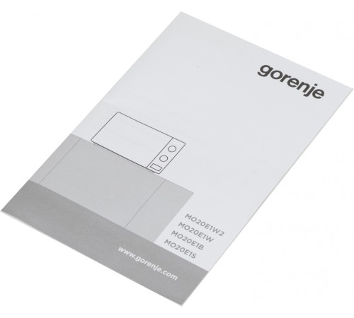 Микроволновая Печь Gorenje MO20E1W 20л. 800Вт белый