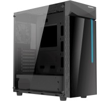Корпус GIGABYTE C200 GLASS MidiTower без Б/П ATX MicroATX MiniITX Цвет черный GB-C200G