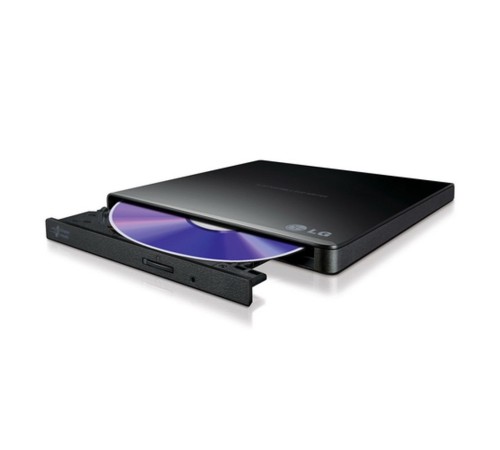 Привод DVD-RW LG GP57EB40 черный USB slim внешний RTL Привод DVD-RW LG GP57EB40 черный USB slim внешний RTL