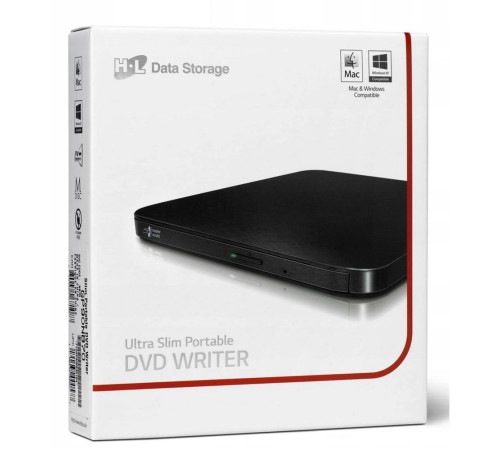 Привод DVD-RW LG GP57EB40 черный USB slim внешний RTL Привод DVD-RW LG GP57EB40 черный USB slim внешний RTL
