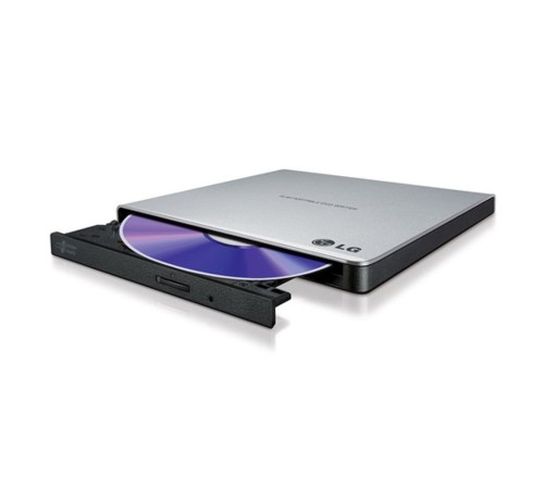 Привод DVD-RW LG GP57ES40 серебристый USB внешний oem Привод DVD-RW LG GP57ES40 серебристый USB внешний oem