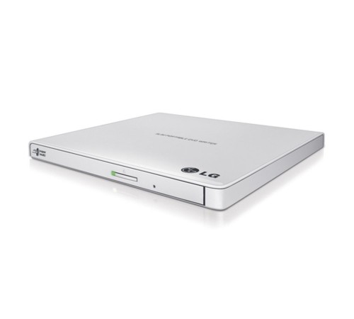Привод DVD-RW LG GP57EW40 белый USB slim внешний RTL Привод DVD-RW LG GP57EW40 белый USB slim внешний RTL