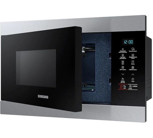 Микроволновая печь Samsung MG22M8074AT/BW 22л. 850Вт черный (встраиваемая)