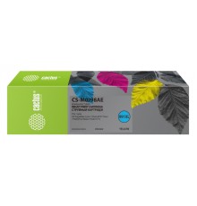 Картридж струйный Cactus CS-M0J98AE 991XL желтый (250мл) для HP PW 755dn/MFP774dn/779dn/Pro750dw/772dn