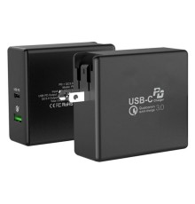 Зарядное устройство ACD СЗУ (ACD-P602W-V1B) 60Вт, Сетевое ЗУ 2xUSB 1PD+1QC, 3.6;20В/3А RTL {40}