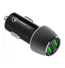 Зарядное устройство ACD АЗУ (ACD-С362Q-V1B) 36Вт, Автомобильное ЗУ, 2xUSB QC, 3.6;12В/3А RTL