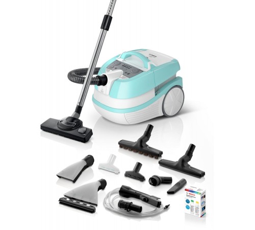 Пылесос Bosch BWD420HYG 2000Вт бирюзовый