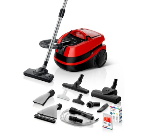 Пылесос Bosch BWD421PET 2100Вт красный