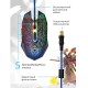 Мышь Defender Shock GM-110L черный оптическая (3200dpi) USB для ноутбука (5but)
