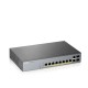Коммутатор Zyxel NebulaFlex Pro GS1350-12HP-EU0101F 10G 2SFP 8PoE+ 130W управляемый