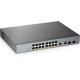 Коммутатор Zyxel NebulaFlex Pro GS1350-18HP-EU0101F 16G 16PoE+ 250W управляемый