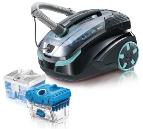 Пылесос моющий Thomas DryBOX Amfibia Family 1700Вт черный/голубой Пылесос моющий Thomas DryBOX Amfibia Family 1700Вт черный/голубой