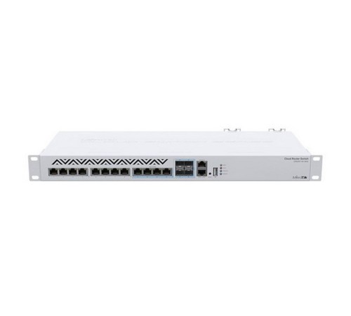 Коммутатор MikroTik CRS312-4C+8XG-RM 1x100Mb 4x10G управляемый