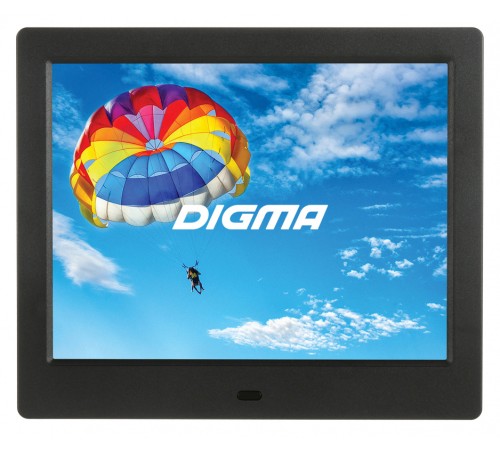 Фоторамка Digma 8" PF-843 IPS 1024x768 черный пластик ПДУ Видео Фоторамка Digma 8" PF-843 IPS 1024x768 черный пластик ПДУ Видео