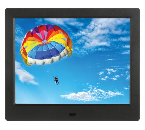 Фоторамка Digma 8" PF-843 IPS 1024x768 черный пластик ПДУ Видео Фоторамка Digma 8" PF-843 IPS 1024x768 черный пластик ПДУ Видео
