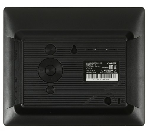 Фоторамка Digma 8" PF-843 IPS 1024x768 черный пластик ПДУ Видео Фоторамка Digma 8" PF-843 IPS 1024x768 черный пластик ПДУ Видео