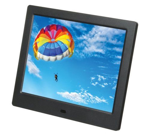 Фоторамка Digma 8" PF-843 IPS 1024x768 черный пластик ПДУ Видео Фоторамка Digma 8" PF-843 IPS 1024x768 черный пластик ПДУ Видео