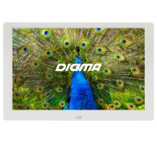 Фоторамка Digma 10.1" PF-1043 IPS 1280x800 белый пластик ПДУ Видео
