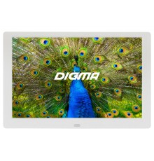 Фоторамка Digma 10.1" PF-1043 IPS 1280x800 белый пластик ПДУ Видео