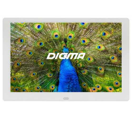 Фоторамка Digma 10.1" PF-1043 IPS 1280x800 белый пластик ПДУ Видео Фоторамка Digma 10.1" PF-1043 IPS 1280x800 белый пластик ПДУ Видео
