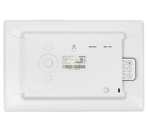 Фоторамка Digma 10.1" PF-1043 IPS 1280x800 белый пластик ПДУ Видео Фоторамка Digma 10.1" PF-1043 IPS 1280x800 белый пластик ПДУ Видео