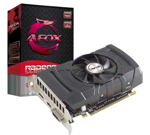 Видеокарта Afox RX 550 4GB GDDR5 1 28Bit, ATX Single Fan AFRX550-4096D5H3