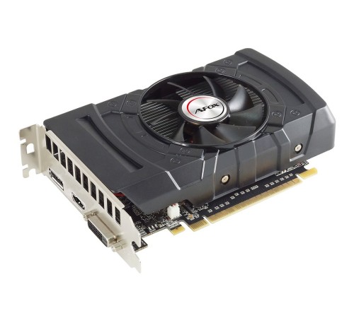 Видеокарта Afox RX 550 4GB GDDR5 1 28Bit, ATX Single Fan AFRX550-4096D5H3