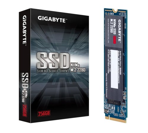 SSD жесткий диск M.2 2280 256GB GP-GSM2NE3256GNTD GIGABYTE