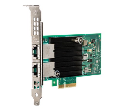 Сетевая карта Intel X550T2BLK 2xRG45 10Gb/s PCI-E 3.0x8 Low Profile Сетевая карта Intel X550T2BLK 2xRG45 10Gb/s PCI-E 3.0x8 Low Profile