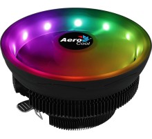Устройство охлаждения(кулер) Aerocool Core Plus Soc-FM2+/AM2+/AM3+/AM4/1150/1151/1155 4-pin 15-25dB Al 110W 305gr LED Ret