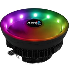 Устройство охлаждения(кулер) Aerocool Core Plus Soc-FM2+/AM2+/AM3+/AM4/1150/1151/1155 4-pin 15-25dB Al 110W 305gr LED Ret