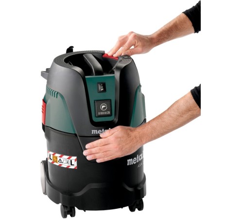 Строительный пылесос Metabo ASA 25 L PC 1250Вт (уборка: сухая/влажная) зеленый Строительный пылесос Metabo ASA 25 L PC 1250Вт (уборка: сухая/влажная) зеленый