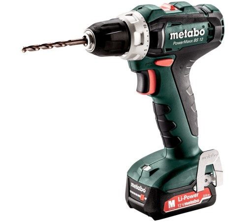 Дрель-шуруповерт Metabo PowerMaxx BS 12 аккум. патрон:быстрозажимной (кейс в комплекте) Дрель-шуруповерт Metabo PowerMaxx BS 12 аккум. патрон:быстрозажимной (кейс в комплекте)