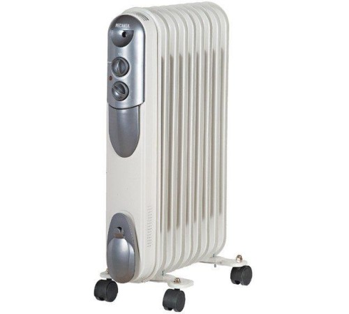 Радиатор масляный Ресанта ОМПТ- 9Н 2000Вт белый