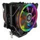 H120D Universal, TDP 200W, Heat Pipe:6mm*6pcs, 800~2000RPM, 11.6-35.3dB(A), RGB, RTL {18} (872339)/(874043)