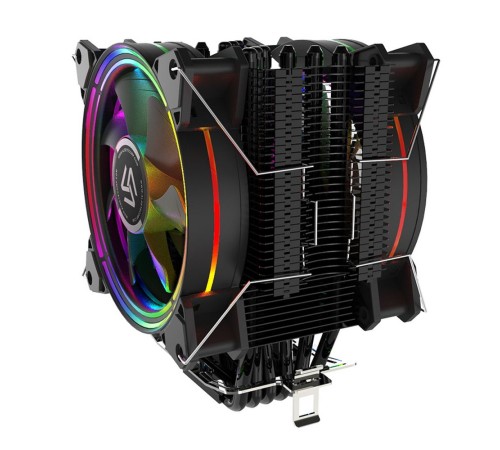 H120D Universal, TDP 200W, Heat Pipe:6mm*6pcs, 800~2000RPM, 11.6-35.3dB(A), RGB, RTL {18} (872339)/(874043) H120D Universal, TDP 200W, Heat Pipe:6mm*6pcs, 800~2000RPM, 11.6-35.3dB(A), RGB, RTL {18} (872339)/(874043)