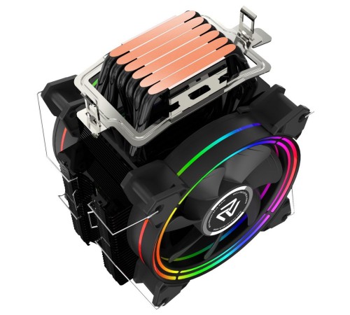 H120D Universal, TDP 200W, Heat Pipe:6mm*6pcs, 800~2000RPM, 11.6-35.3dB(A), RGB, RTL {18} (872339)/(874043) H120D Universal, TDP 200W, Heat Pipe:6mm*6pcs, 800~2000RPM, 11.6-35.3dB(A), RGB, RTL {18} (872339)/(874043)