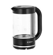 Чайник электрический Bosch TWK70B03 1.7л. 2400Вт черный (корпус: стекло)