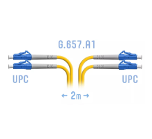 Патч-корд SNR SNR-PC-LC/UPC-DPX-A-2m 2м