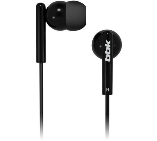 Наушники вкладыши BBK EP-1003S 1.2м черный проводные в ушной раковине (EP-1003S (B)) Наушники вкладыши BBK EP-1003S 1.2м черный проводные в ушной раковине (EP-1003S (B))