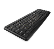 Клавиатура Gembird KB-8320U-BL, черный, USB, 104 клавиши