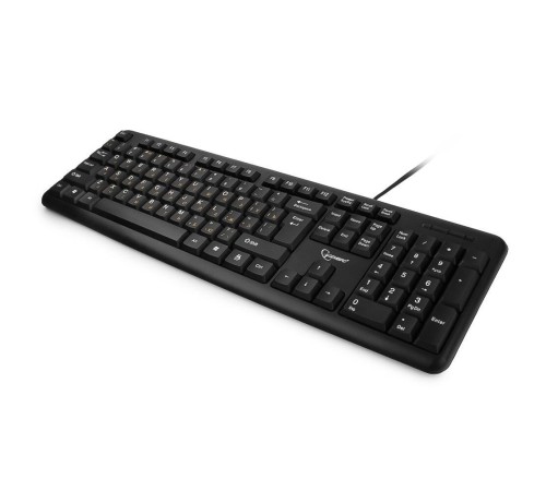 Клавиатура Gembird KB-8320U-BL, черный, USB, 104 клавиши Клавиатура Gembird KB-8320U-BL, черный, USB, 104 клавиши