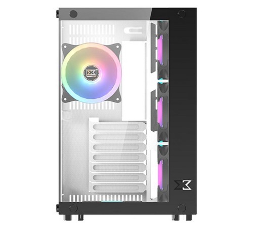 Корпус Xigmatek Aquarius Plus White EN46430 ATX, USB3.0x2+USB2.0x1, Front &Left TG, 7PCS AY120 Fan, EN46430 Frontx3+Bottomx3+Rearx1