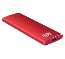 Внешний корпус SSD AgeStar 3UBNF2C m2 NGFF 2280 B-Key USB 3.1 алюминий черный