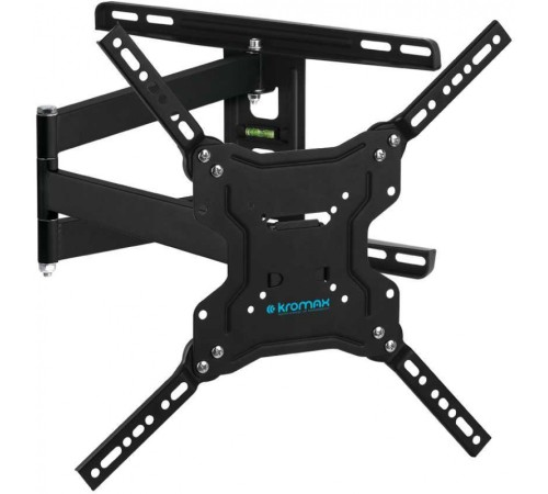 Кронштейн для телевизора Kromax DIX-19 черный 22"-65" макс.45кг настенный поворотно-выдвижной и наклонный Кронштейн для телевизора Kromax DIX-19 черный 22"-65" макс.45кг настенный поворотно-выдвижной и наклонный