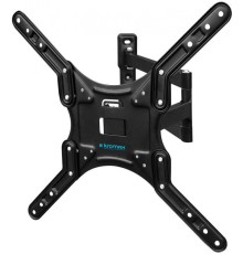 Кронштейн для телевизора Kromax DIX-25 черный 24"-55" макс.20кг настенный поворотно-выдвижной и наклонный