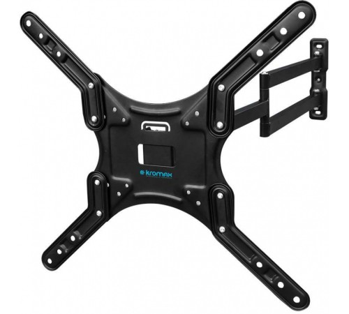 Кронштейн для телевизора Kromax DIX-25 черный 24"-55" макс.20кг настенный поворотно-выдвижной и наклонный Кронштейн для телевизора Kromax DIX-25 черный 24"-55" макс.20кг настенный поворотно-выдвижной и наклонный